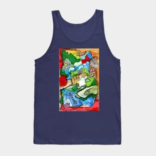 Abstract Builder Tank Top